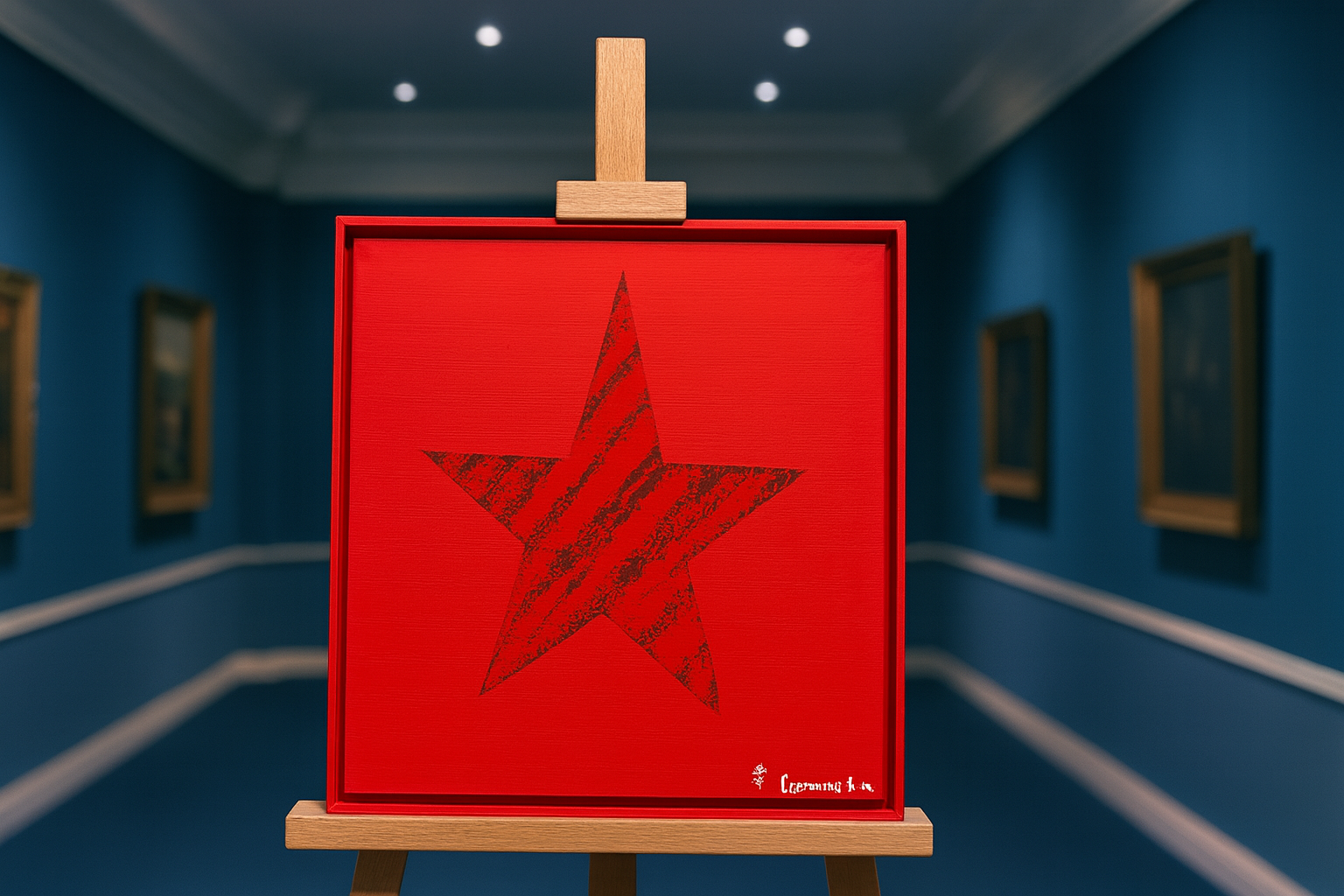 Картина Алексея Сергиенко «Энергия Победы», представлена на Legat Art, олицетворяет дух триумфа и стойкости, созданная с глубоким патриотическим посланием.